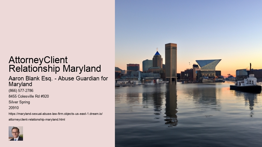 AttorneyClient Relationship Maryland
