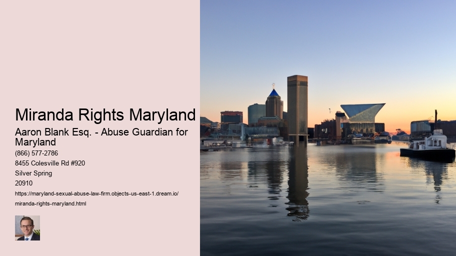 Miranda Rights Maryland