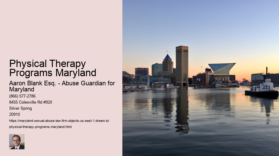 Physical Therapy Programs Maryland